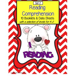 Autism Reading Comprehension Booklets and Data Sheets SET 2